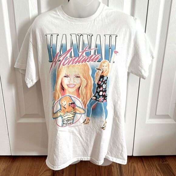 Hannah Montana Miley Cyrus Disney Channel T-Shirt Shirt Tee Shirt Medium M - Picture 1 of 3
